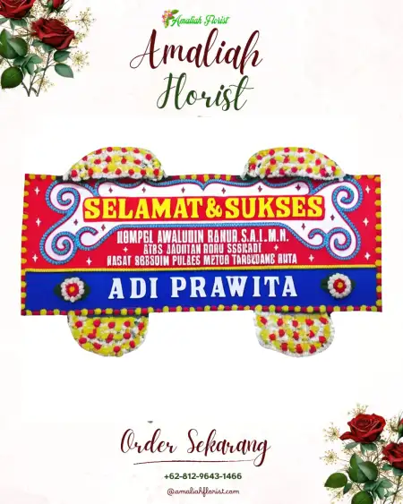 Papan Bunga Ucapan Selamat Sasak